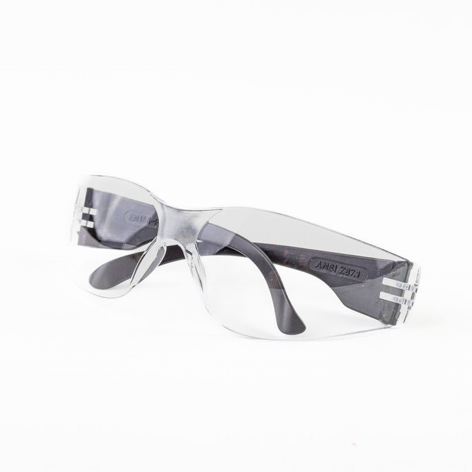 PORTADA DE LENTES DE SEGURIDAD DE POLICARBONATO TRANSPARENTES